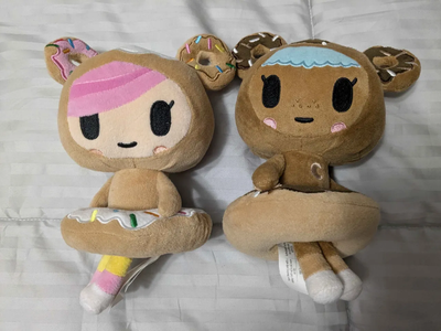 Tokidoki Donutella and Chocotella Plush Toys, View more