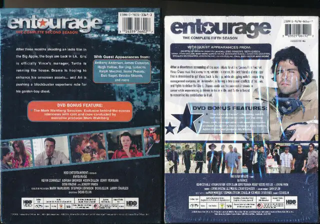 Entourage Season 2 & 5 DVD Box  Set-Factory Sealed in CDs, DVDs & Blu-ray in City of Toronto - Image 3