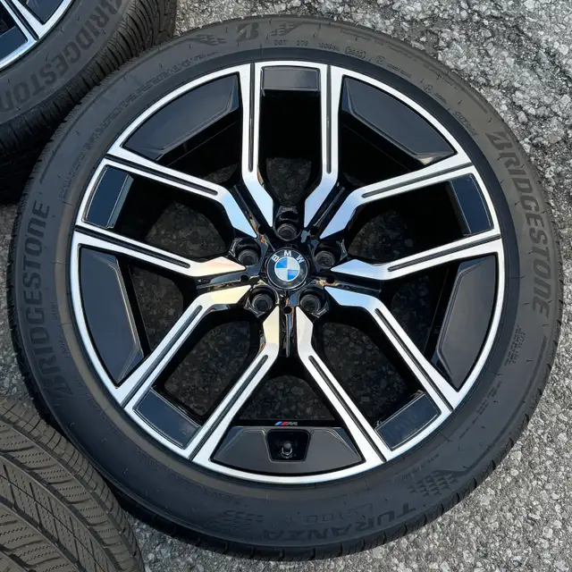 BMW 7 Series - i7 - X3 *OEM* 20 Inch Wheels & Sensors & Tires in Tires & Rims in City of Toronto - Image 5