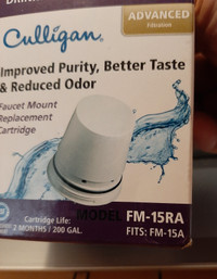 Culligan faucet mount replacement cartridge FM-15RA