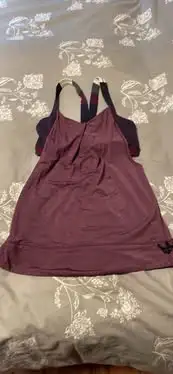 Lululemon gym tank with built in bra size 6, View more