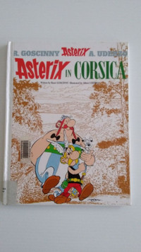 Livre BD Asterix in Corsica (anglais)