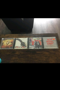 4 CD's of music 