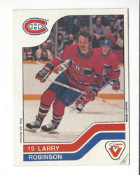 1983-84 Vachon Hockey Card #53 Larry Robinson Montreal Canadiens