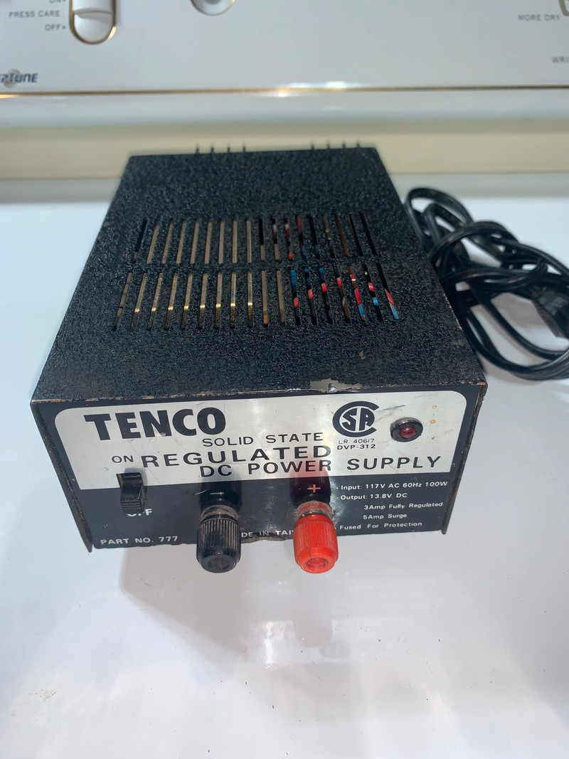 Tenco 13.8v amp for sale  
