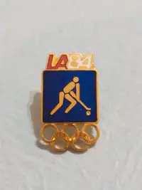 1984 Los Angeles Summer Olympics field hockey lapel pin