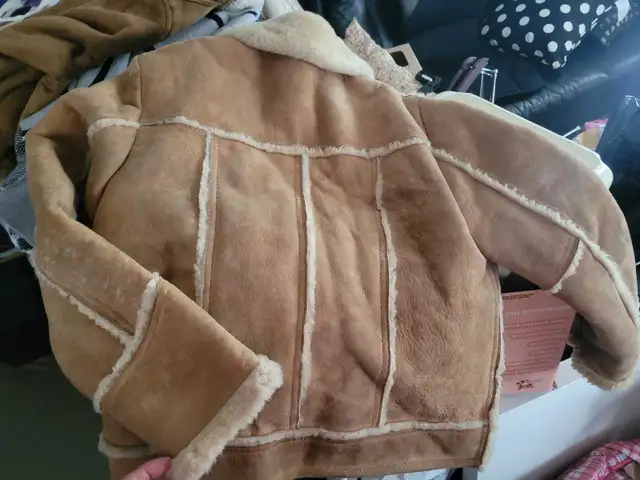 Great condition Vintage Jonathan Christopher Shearling jacket in Men's in City of Toronto - Image 6