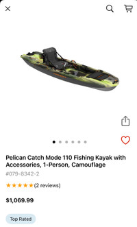 Pelican Kayak Catch 110