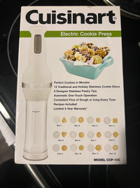 Cuisinart electric cookie press 
