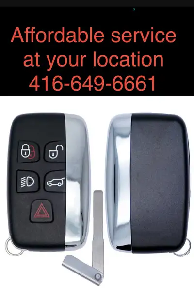 Call or text 416-649-6661 All vehicles auto locksmith, key fob cutting, duplication and programming....