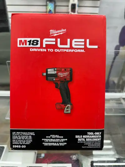 Milwaukee 2962-20 | 1/2” Mid torque Impact Wrench, View more