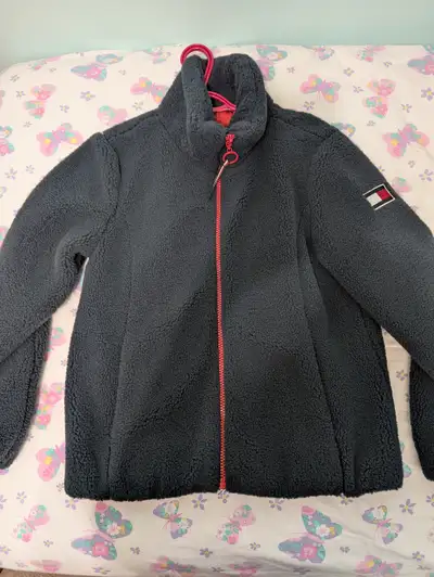 Tommy Hilfiger fluffy coat size S, View more