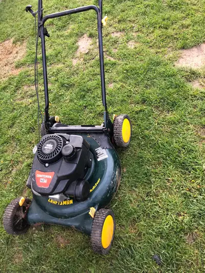 lawnmower push gas. no bag, View more