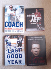 4 Hockey Related Books