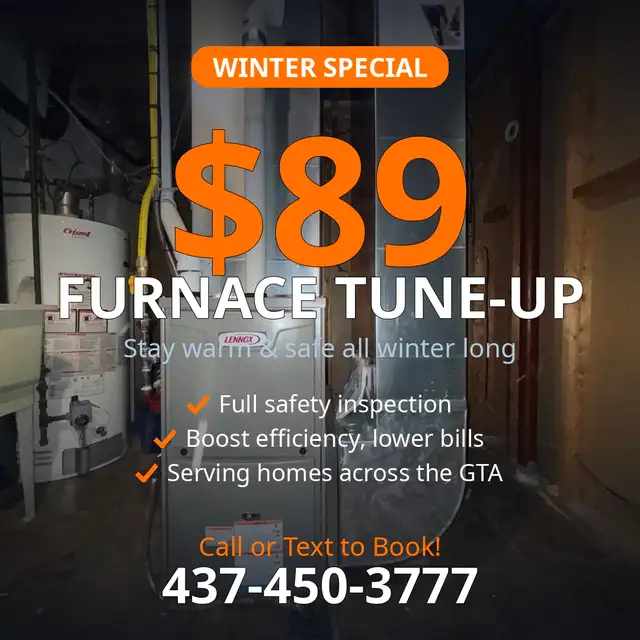 $89 Winter Furnace Tune-Up – Clean Air Tech Inc | GTA