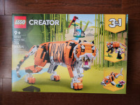 Lego Creator 3-in-1 Majestic Tiger 31129 (Brand New, Sealed)