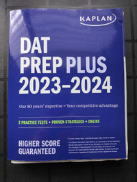 Kaplan DAT Prep Book 2024