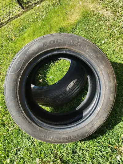 Barely used pair of tires