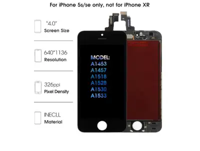 iPhone 5S/SE Screen, View more