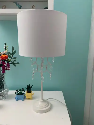 Girls White Table Lamp, View more