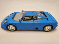 1:18 Diecast 1991 Bugatti EB 110 Blue Made in Italy COD 3035