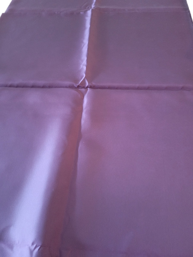 Purple Satin Material, 18" Zipper,  2 Guttenberg thread in Hobbies & Crafts in Bedford - Image 2