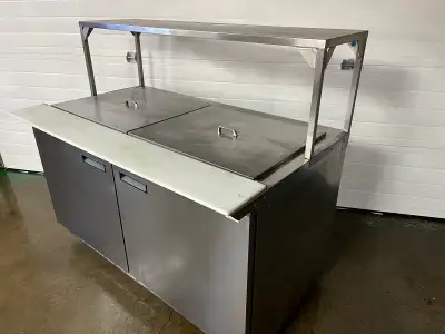 Delfield 5  feet prep table cooler , View more