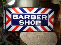 belle flange enseigne barber shop antique # 10973.2
