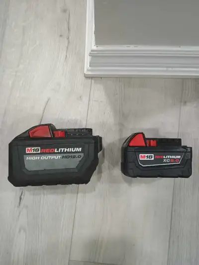 Milwaukee M18 Batteries , View more