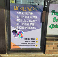Cell phone sale, repair, accessories 