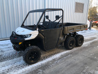 2020 Can Am Defender HD10 6x6 - Only 1,896KM!