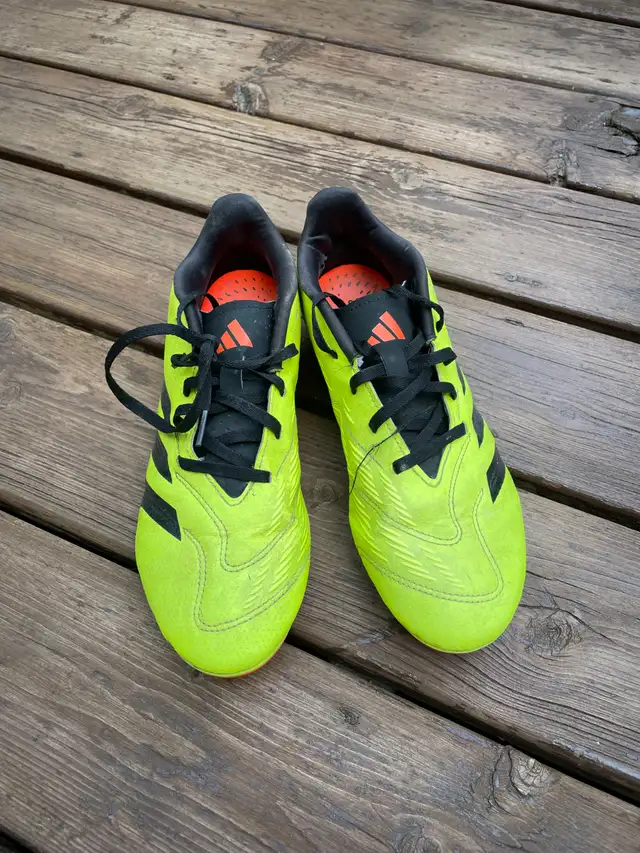 Adidas Predator soccer cleats US size 8.5 (adult) in Soccer in City of Toronto - Image 2