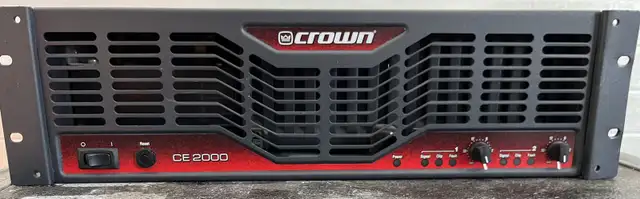 Crown CE2000 Power amplifier in VG condition in Pro Audio & Recording Equipment in London - Image 3