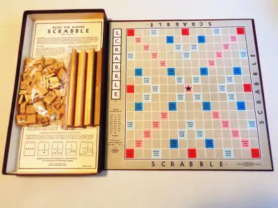 VINTAGE SCRABBLE BOARD GAME 1948 -53, View more