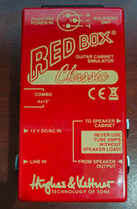 Hughes & Kettner - Red Box Classic - great shape, looks new!