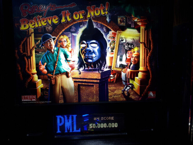 Ripley's Believe it or not ...Pinball Machine.. in Other in Kingston