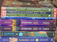 Warriors Hunter Books, New Prophesy, Tigerstar & Sasha, Rise of