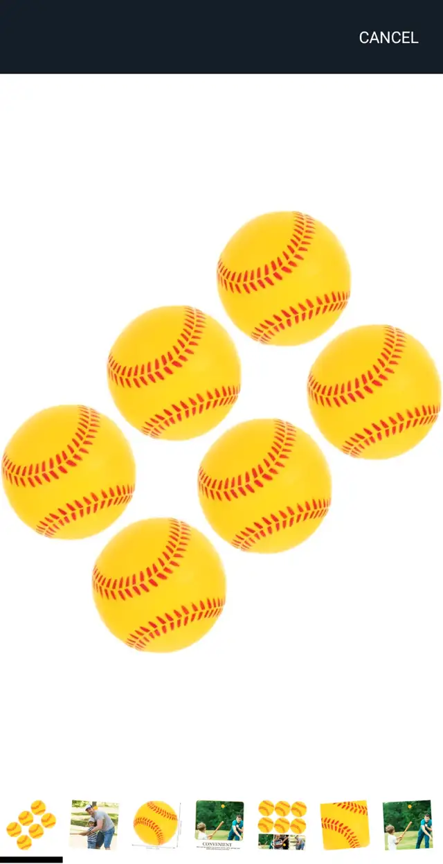 Soft Foam Baseballs in Baseball & Softball in City of Toronto - Image 7