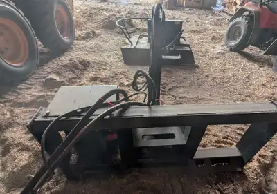 2021 TopCat 42" articulating brush cutter low flow skid steer attachment. Call or text for viewing.