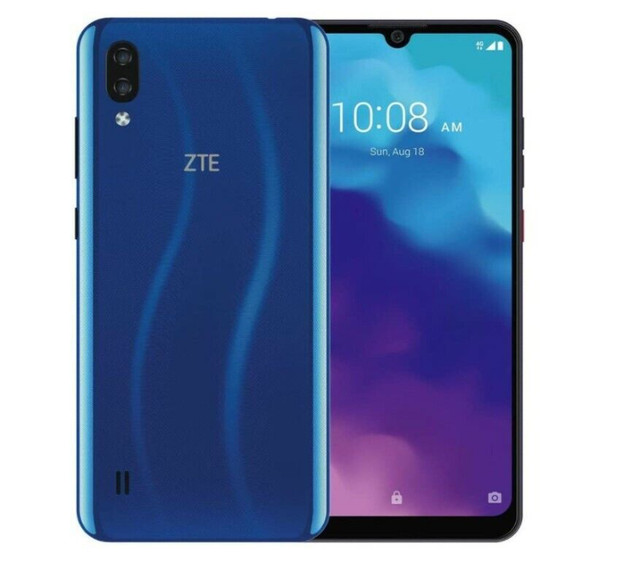 ZTE Blade A5 2020 32GB, 2GB, Dual SIM, Blue (Brand New) in Cell Phones in Oshawa / Durham Region - Image 3