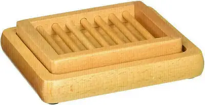 Large Wooden Soap Dish, View more