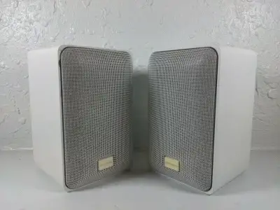 OPTIMUS Pro X44AV White BOOKSHELF Speakers, View more