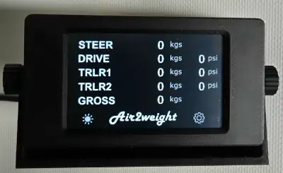 Upgrade your trucking setup with the Air2Weight Load Scale System, proudly designed and manufactured...