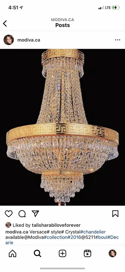 beautiful luxury crystal chandelier , View more