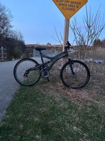 Raleigh Serengeti Full Suspension Mountain Bike, View more