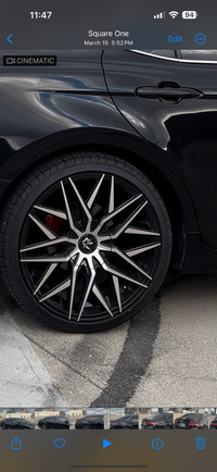 Revenge 20” alloy wheels with all season tyres 