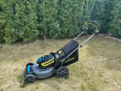 Yardworks Electric Lawn Mower, View more