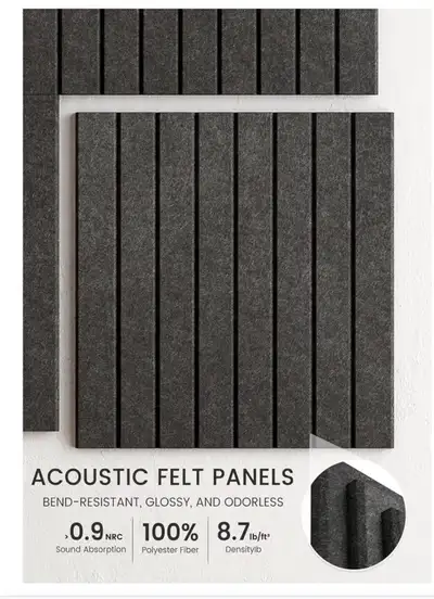 Bumusty Acoustic Felt Panels, View more