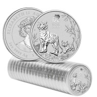 piece en argent Tiger/silver lunar III bullion 20212 1 oz .9999