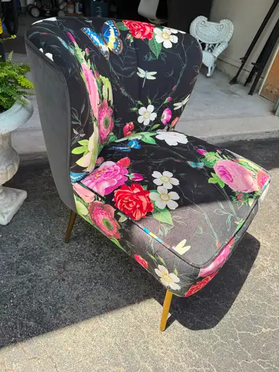 Floral Accent Chair, View more